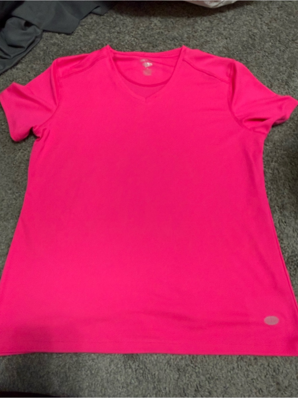 Reel Legends Women’s V-Neck Performance Top - Hot Pink